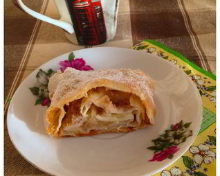 Яблочный штрудель
