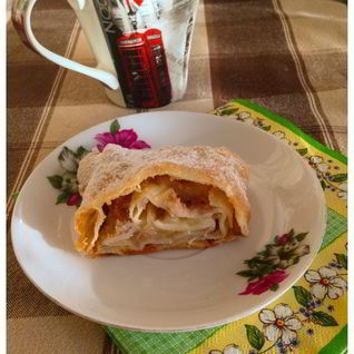 Яблочный штрудель