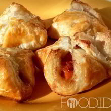 Рецепт Слоеные конвертики с тыквой