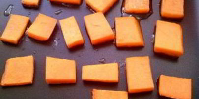 слоеные конвертики с тыквой