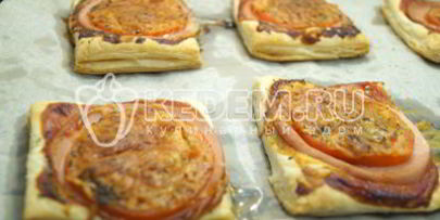 слойки аппетитные