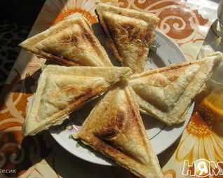 Слойки из тостера