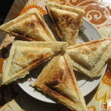 Рецепт Слойки из тостера