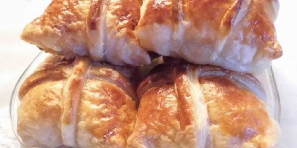 Рецепт слойки пакетики с семгой