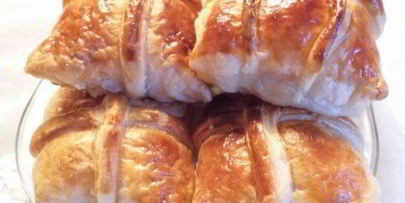 слойки пакетики с семгой