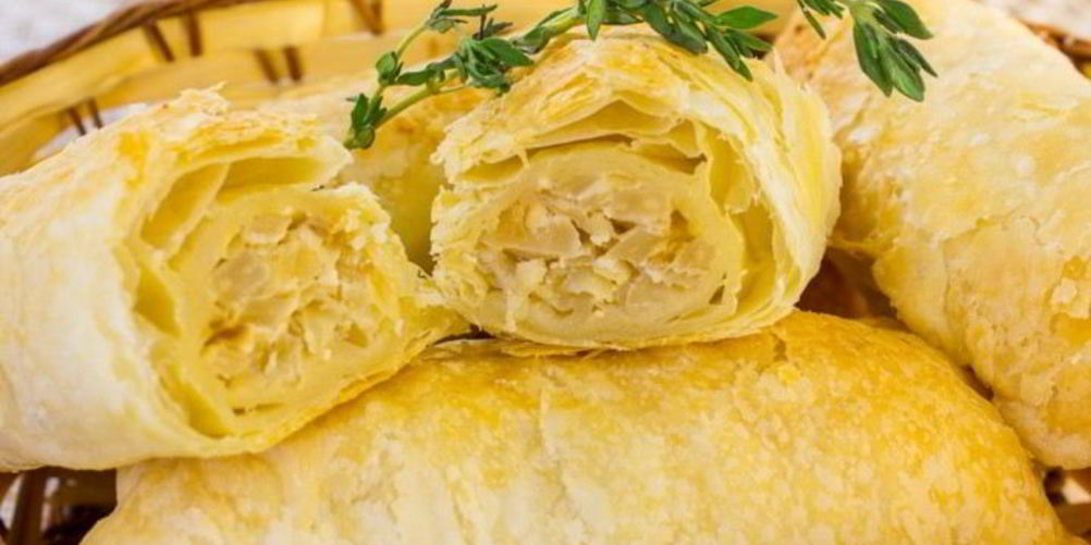 Рецепт слойки с капустой