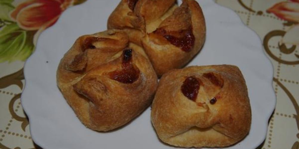 Рецепт слойки с конфитюром из айвы