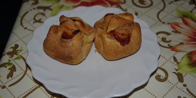 слойки с конфитюром из айвы