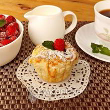 Рецепт Слойки с малиной и шоколадом