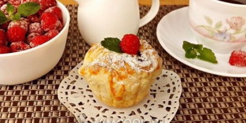 Рецепт слойки с малиной и шоколадом