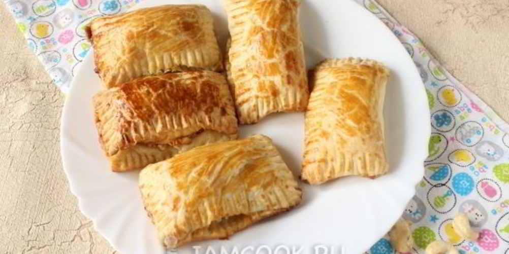 Рецепт слойки с орехами