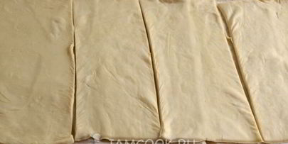 слойки с шоколадом проще простого