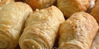 слойки с шоколадом проще простого