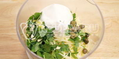 слойки с сырной пастой