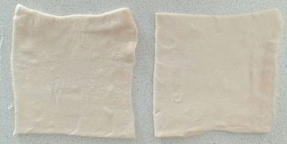 слойки с творогом и виноградом