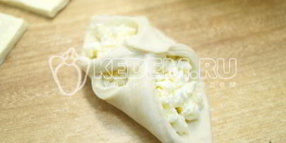 слойки с творогом любимые