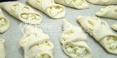 слойки с творогом любимые