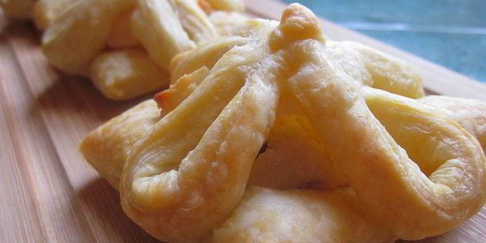 Рецепт слойки с творогом