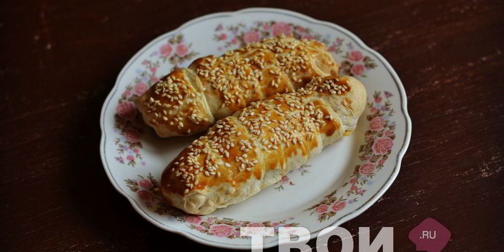 Рецепт слойки с ветчиной и сыром