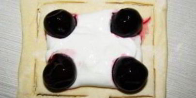 супер слойки с творогом