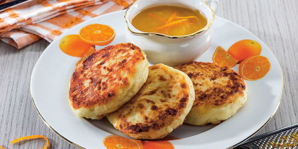 Рецепт апельсиновые сырники