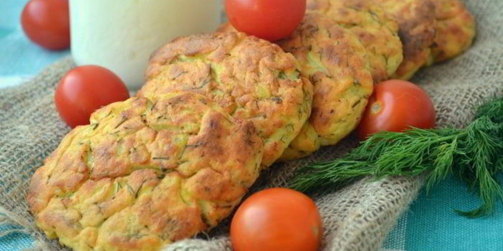 Рецепт картофельные сырники с укропом из духовки