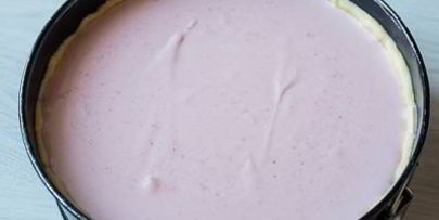 клубничный творожник