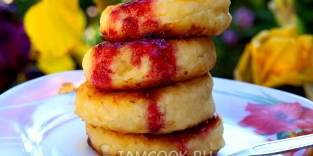 Рецепт кокосовые сырники с бананом