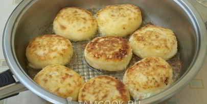 кокосовые сырники с бананом