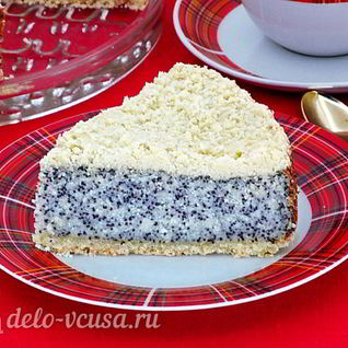 Маковый творожник