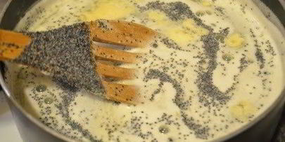 немецкий маковый творожник