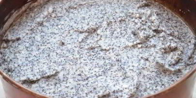 немецкий маковый творожник