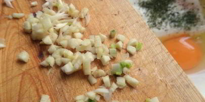 несладкие сырники с беконом