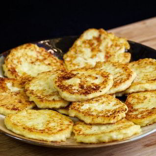 Пышные сырники из творога