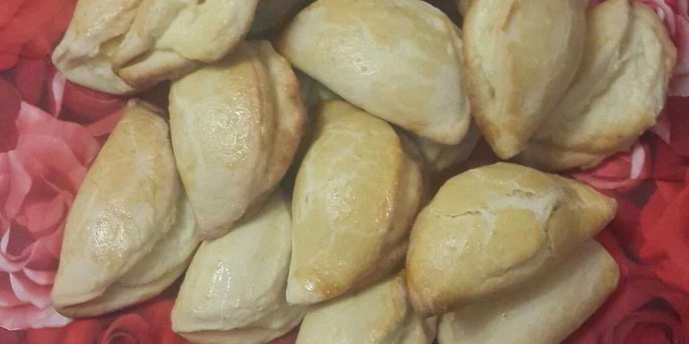 Рецепт сочни с творогом