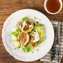 Рецепт Сырники из творога и сулугуни