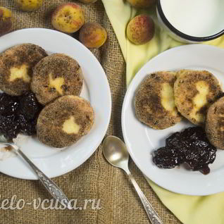 Сырники с абрикосами