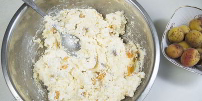 сырники с абрикосами