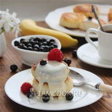 Рецепт Сырники с бананом без яиц