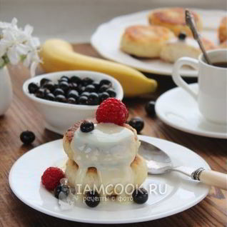 Сырники с бананом без яиц