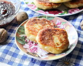 Сырники с бананом и манкой