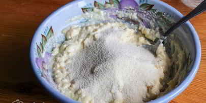 сырники с бананом и манкой