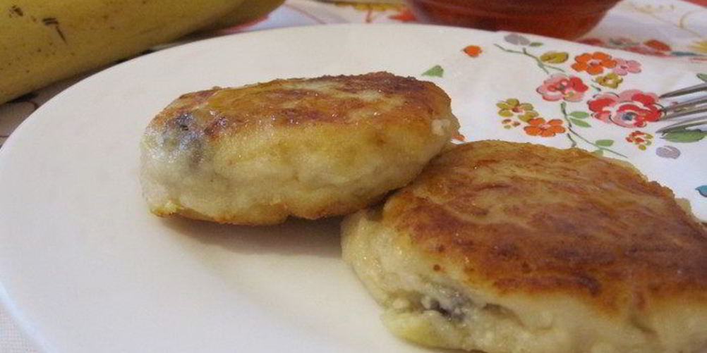 Рецепт сырники с бананом