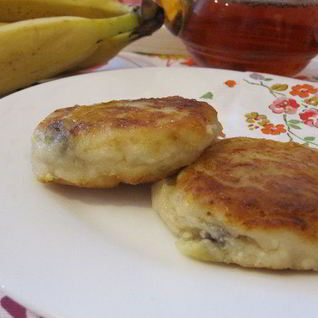 Сырники с бананом