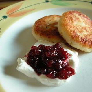 Сырники с изюмом