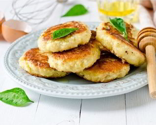 Сырники с хурмой