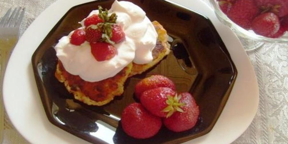 Рецепт сырники с клубникой