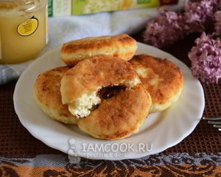 Сырники с шоколадной начинкой