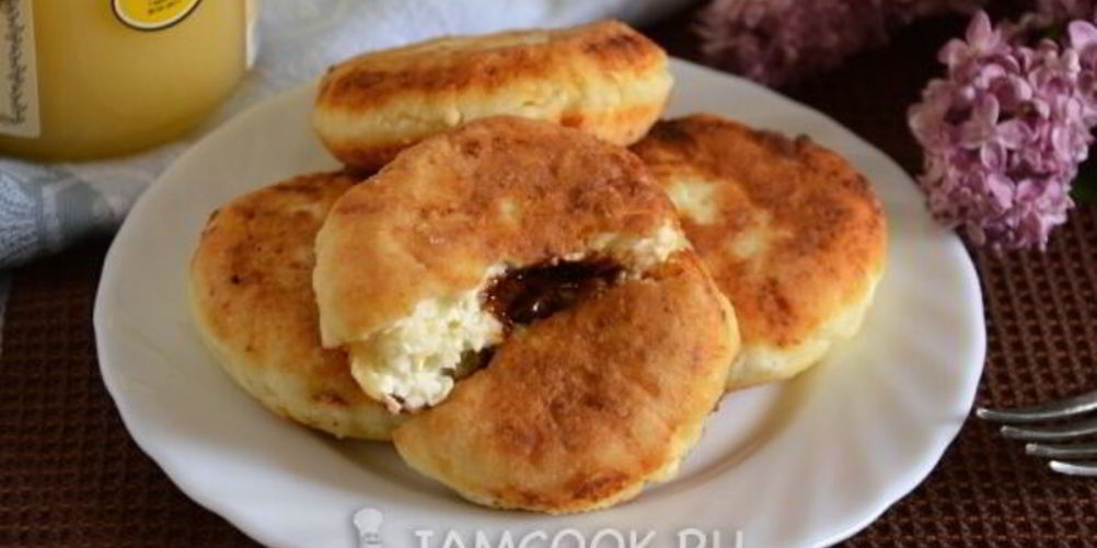 Рецепт сырники с шоколадной начинкой