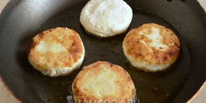 сырники с шоколадной начинкой